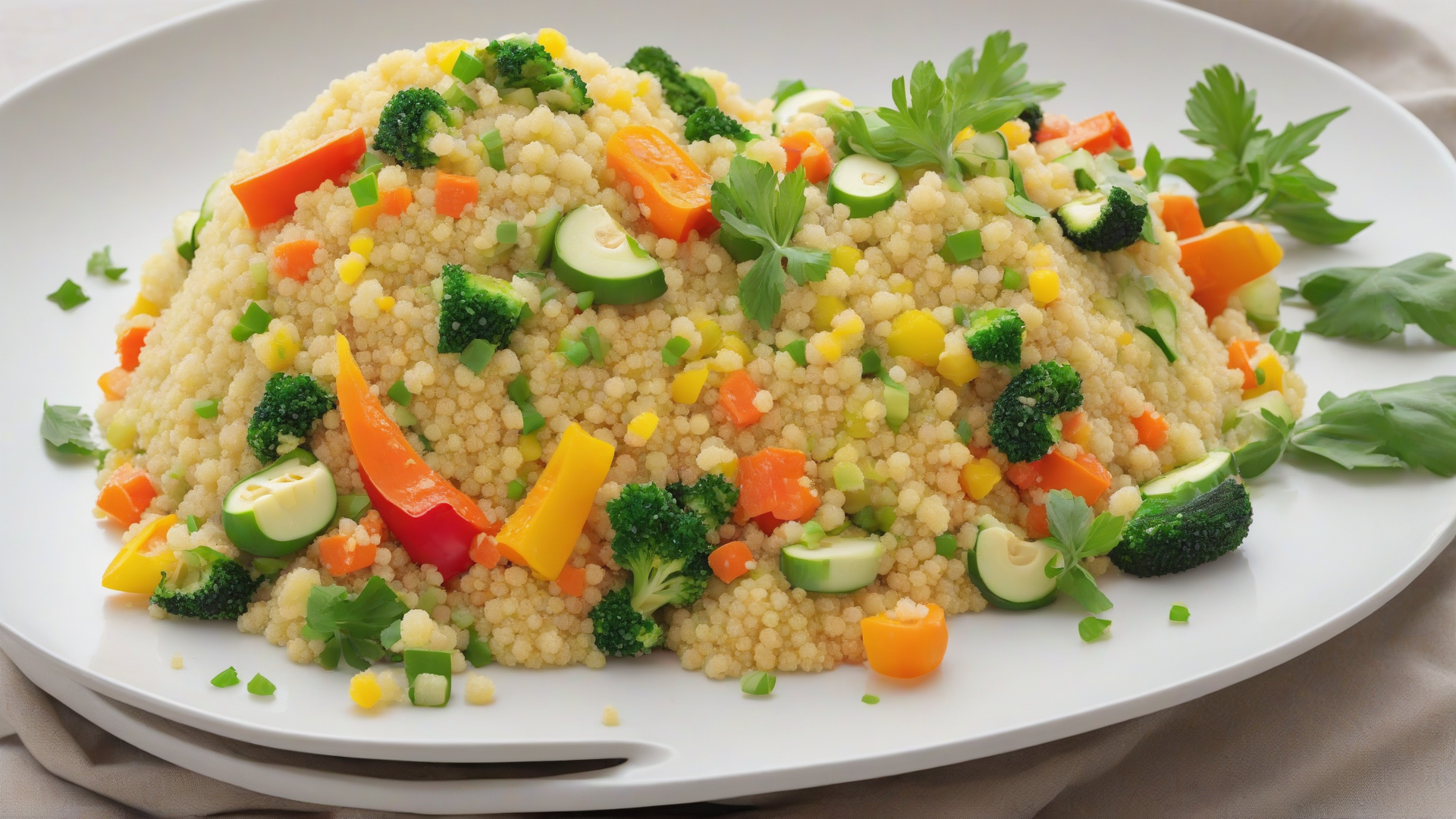 couscous con verdure